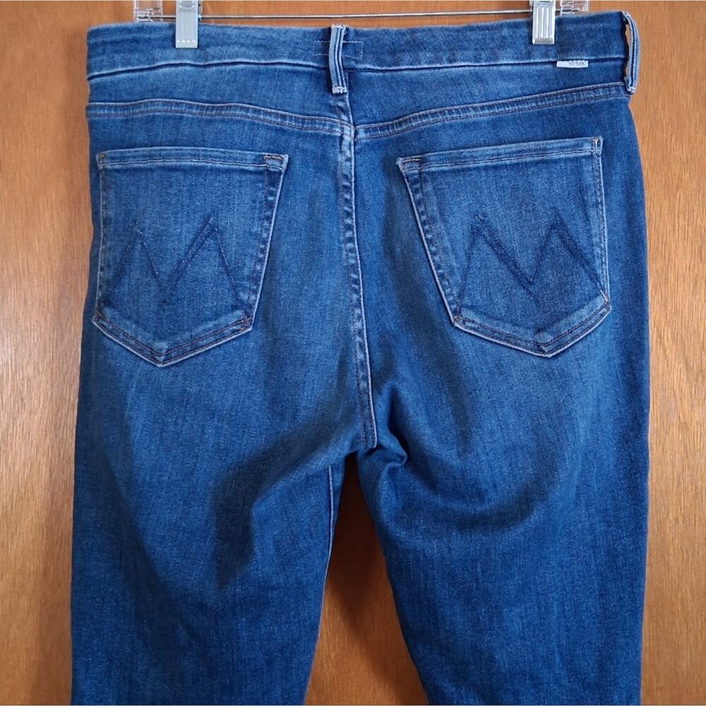 Mother The Looker Ankle Fray Jeans Size 31 - Picture 5 of 9